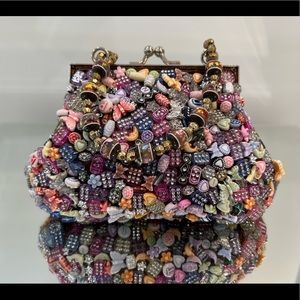 Beaded Colorful Cocktail Purse